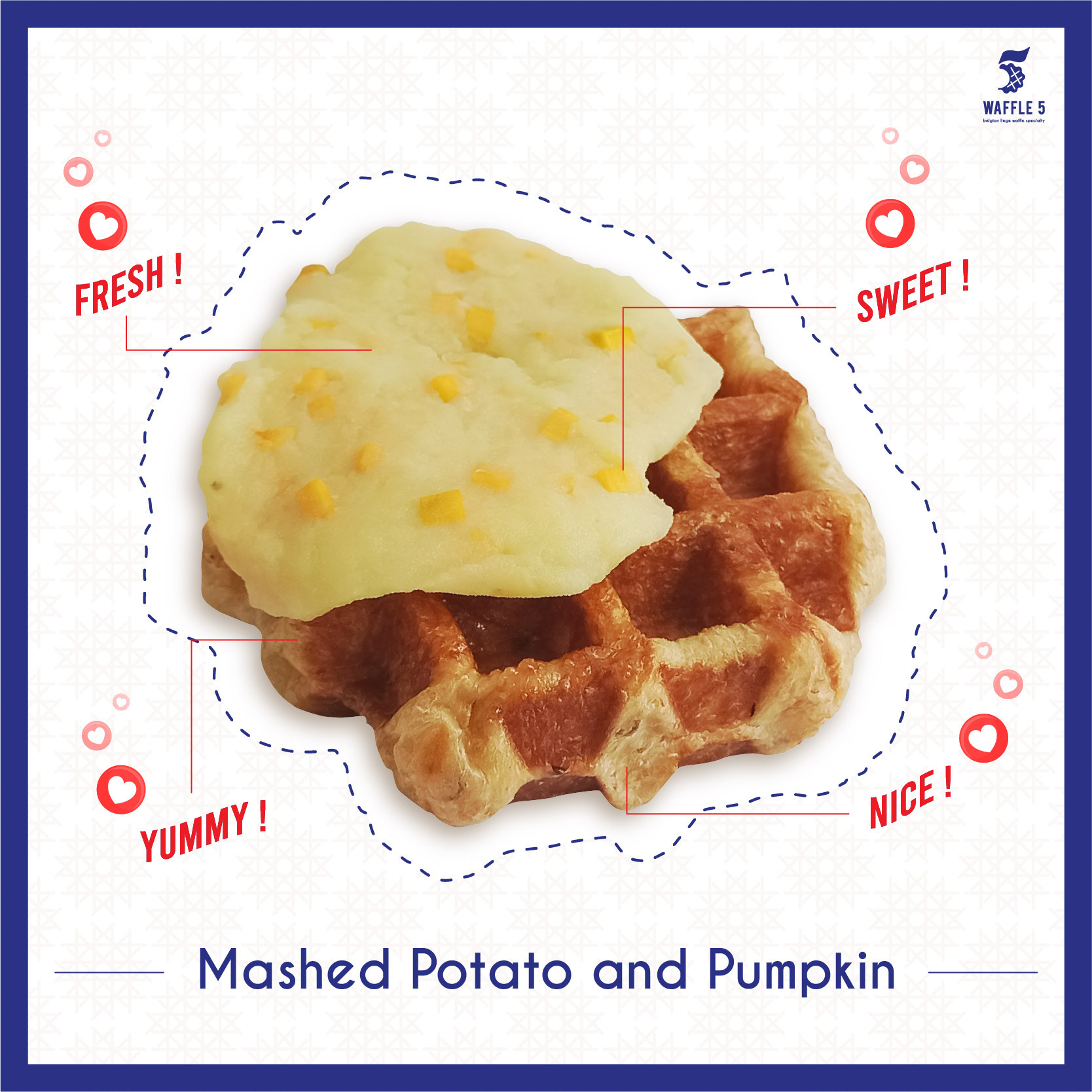 Idea makanan cuti sekolah anak dengan Belgian Liege waffle di Malaysia