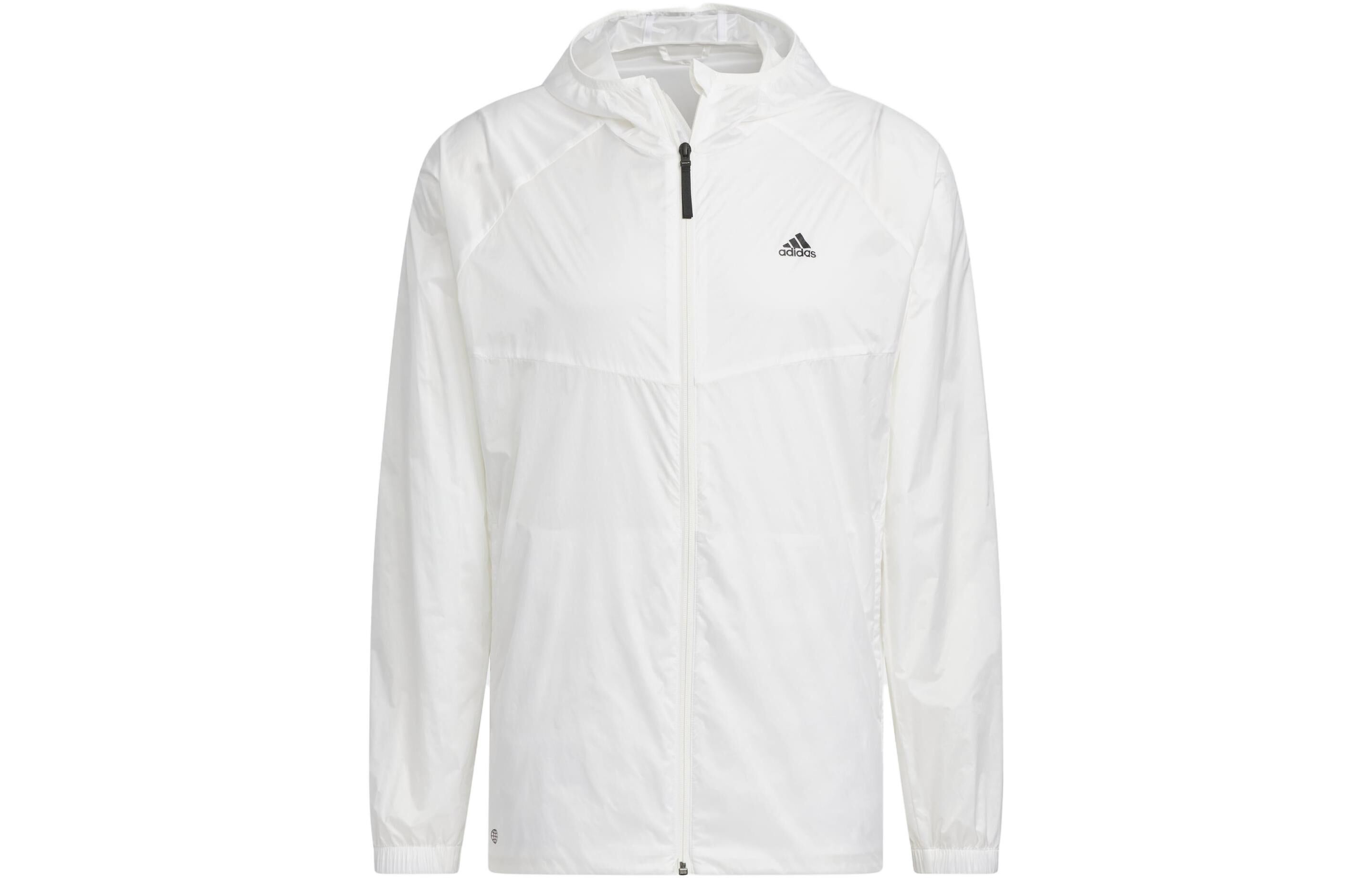 【代購】Adidas Windbreaker Breathable Sun Protection Clothing Unisex Bright White IA1784