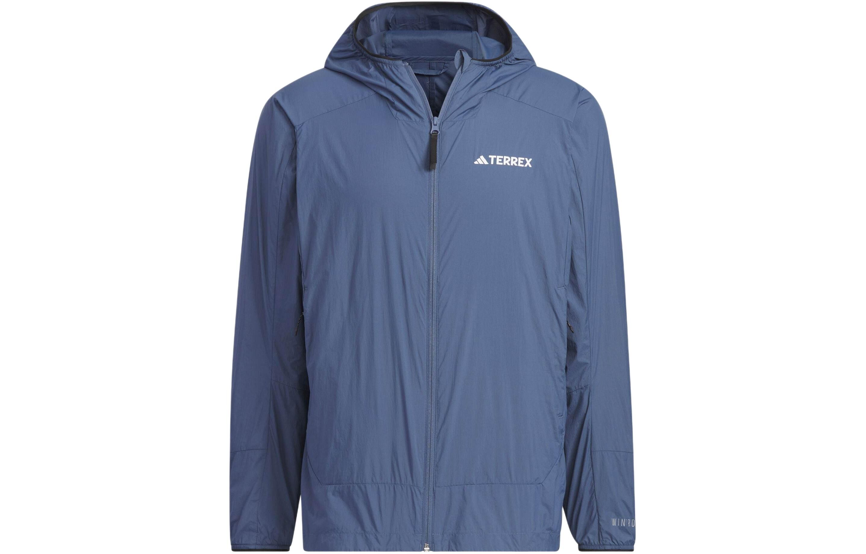 【代購】Adidas Terre Waterproof, Windproof, And UV Protection Sun Protection Clothing Men's Gray Blue IS0272