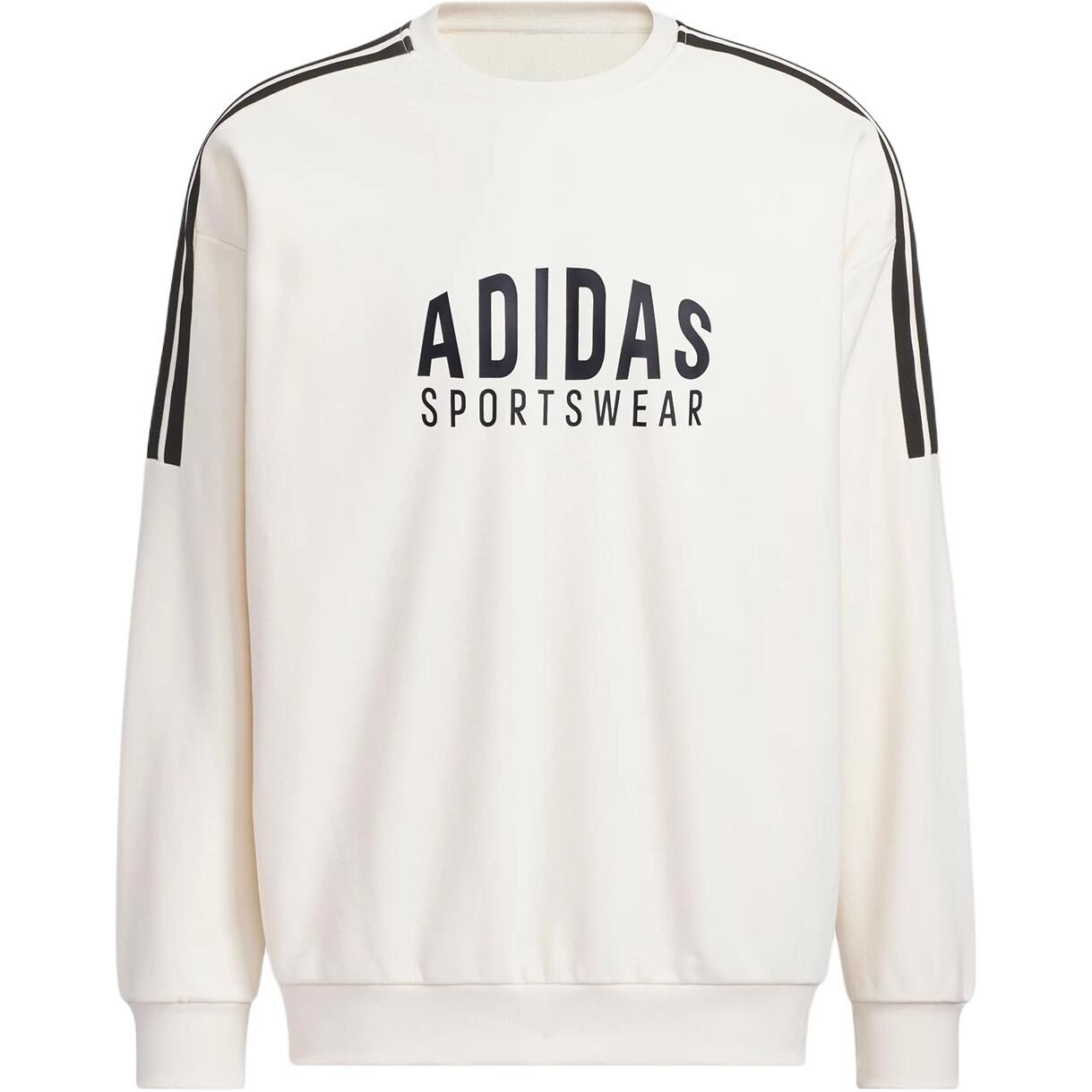 【代購】Adidas Clothing Sweatshirts Unisex White Crew Neck Moderate KF5211