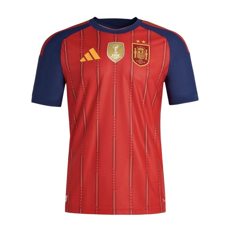 【代購】Adidas Spain Soccer Jerseys Men's Bright Red Crew Neck KF4410