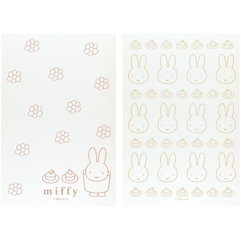 JP Miffy 多用途半透小物袋 粉 40枚 0819 TK260722
