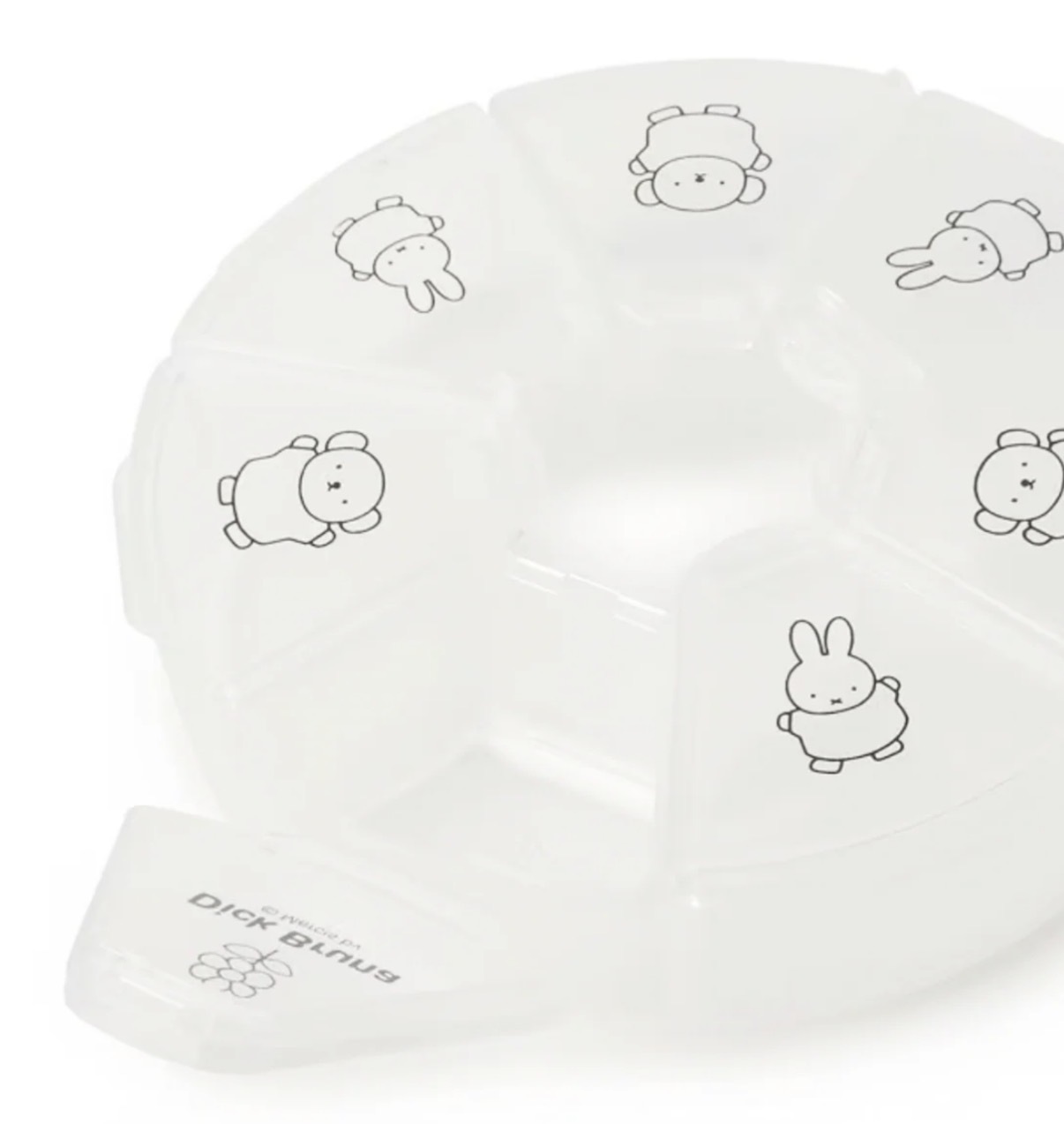 JP Miffy  隨身 7天藥盒 透明 1779 TK260722
