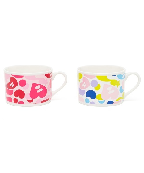 『日本連線中』2026SS APEE BY A BATHING APE BAPE CAMO WHITE CERAMIC COFFEE MUG 馬克杯組 CM20293305