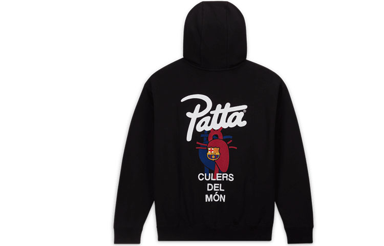 【代購】Patta X Barcelona Fc Culers Del Món Hooded Sweater FD4147-010