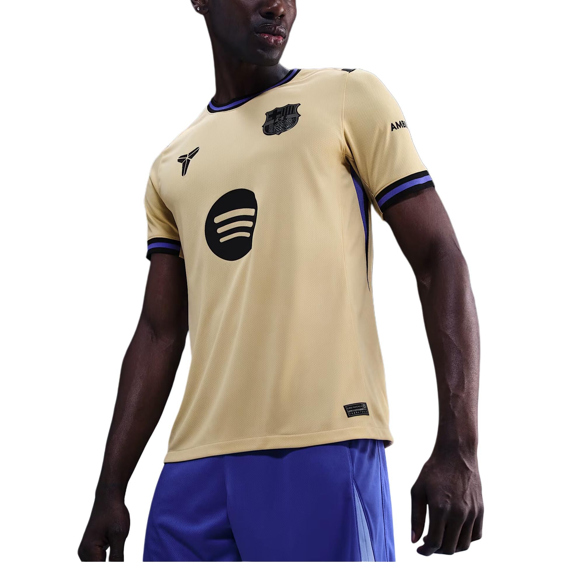 【代購】Nike Fc Barcelona 2025/26 Stadium Away Men's Kobe Dri-FIT Soccer Replica Jersey HJ4603-784