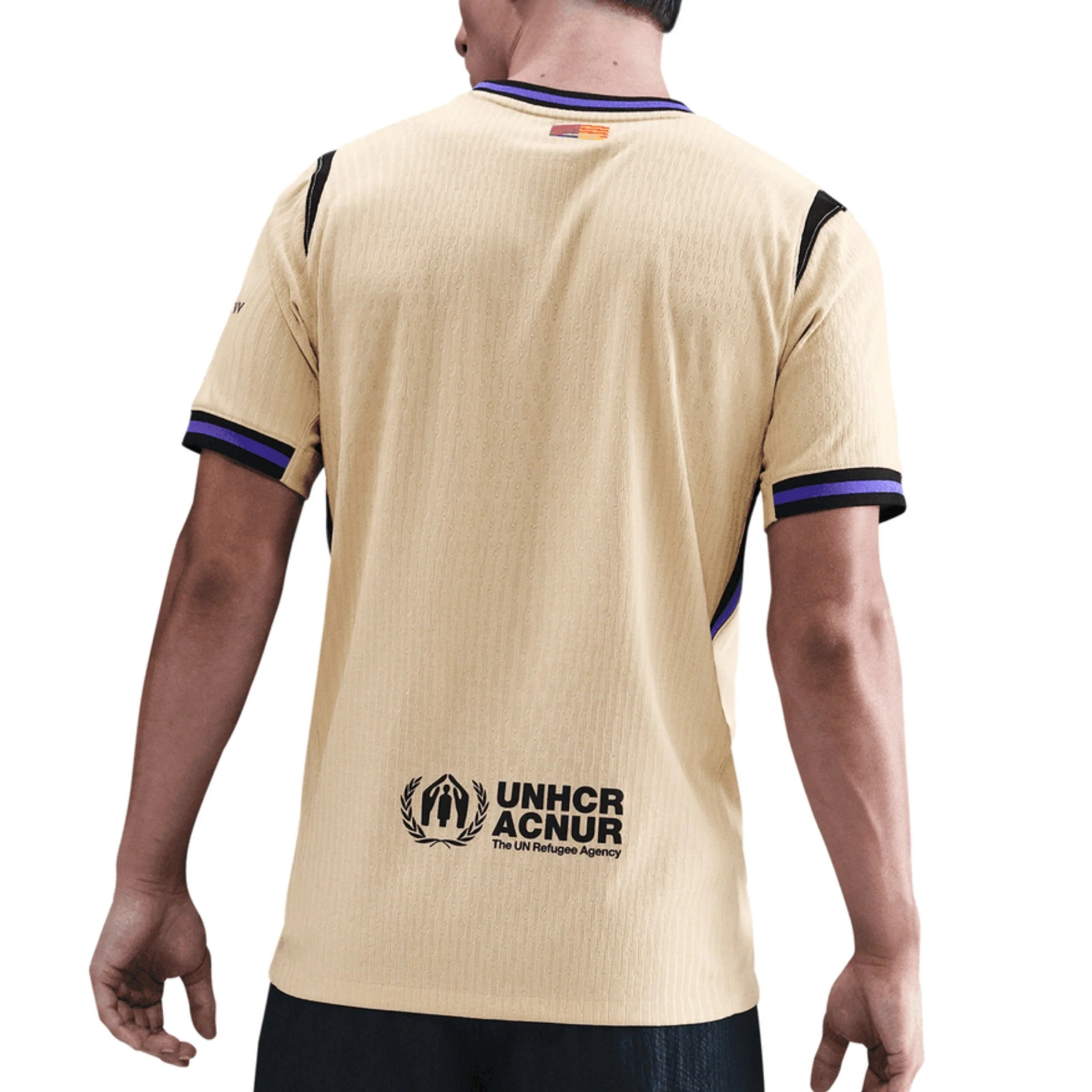 【代購】Nike Fc Barcelona 2025/26 Match Away Men's Kobe Dri-FIT Adv Soccer Authentic Jersey HJ4554-784