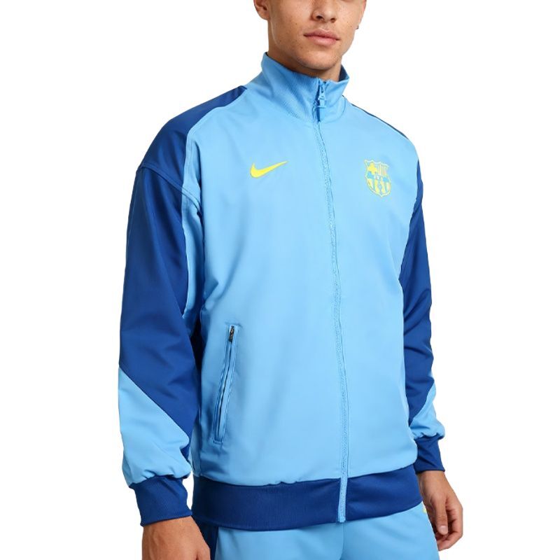 【代購】Nike Fc Barcelona Strike Fourth Men's Nike Dri-FIT Soccer Anthem Jacket FZ3958-412