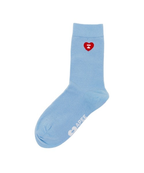 『日本連線中』2026SS APEE BY A BATHING APE BAPE HEART EMBROIDERY BADGE SOCKS #2 襪子 CM20284326