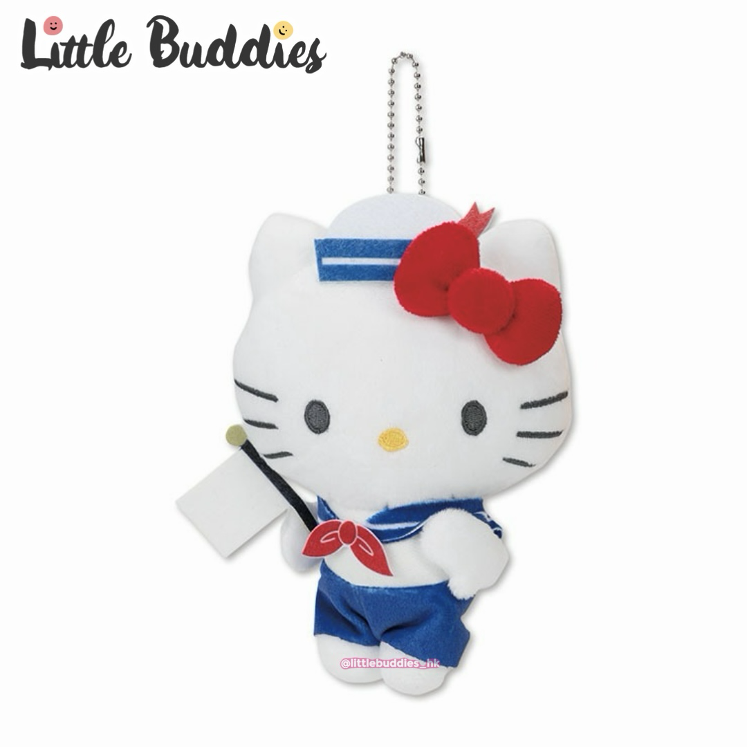 預購 日本 Sanrio 夏日系列 水手造型公仔匙扣