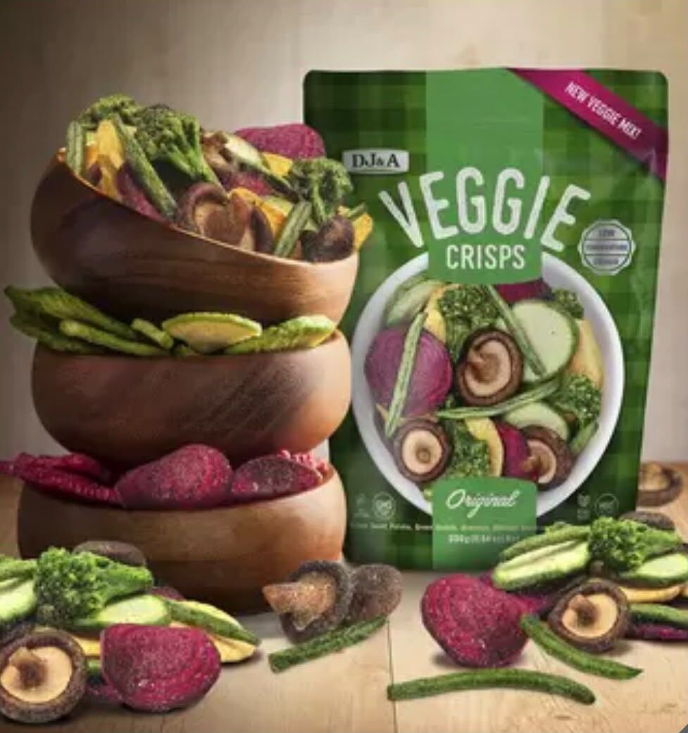 DJ&A Veggie Crisps Original 330g