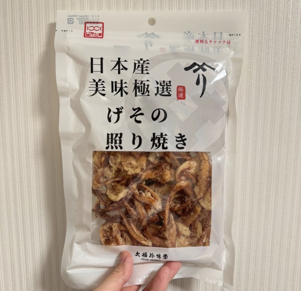 JP 日本醬燒魷魚鬚 98g 4681 TK260722