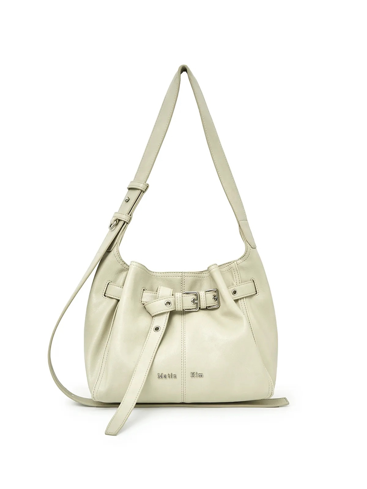 《限時團購優惠》MATIN KIM BELTED VOLUNN SMALL BUCKET BAG