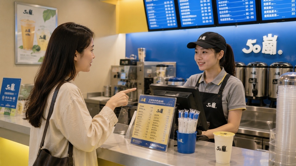 香港手搖飲料店通常只會問「走冰定走甜」,選項簡單;台灣的手搖飲料店,糖度跟冰塊都分得很細。