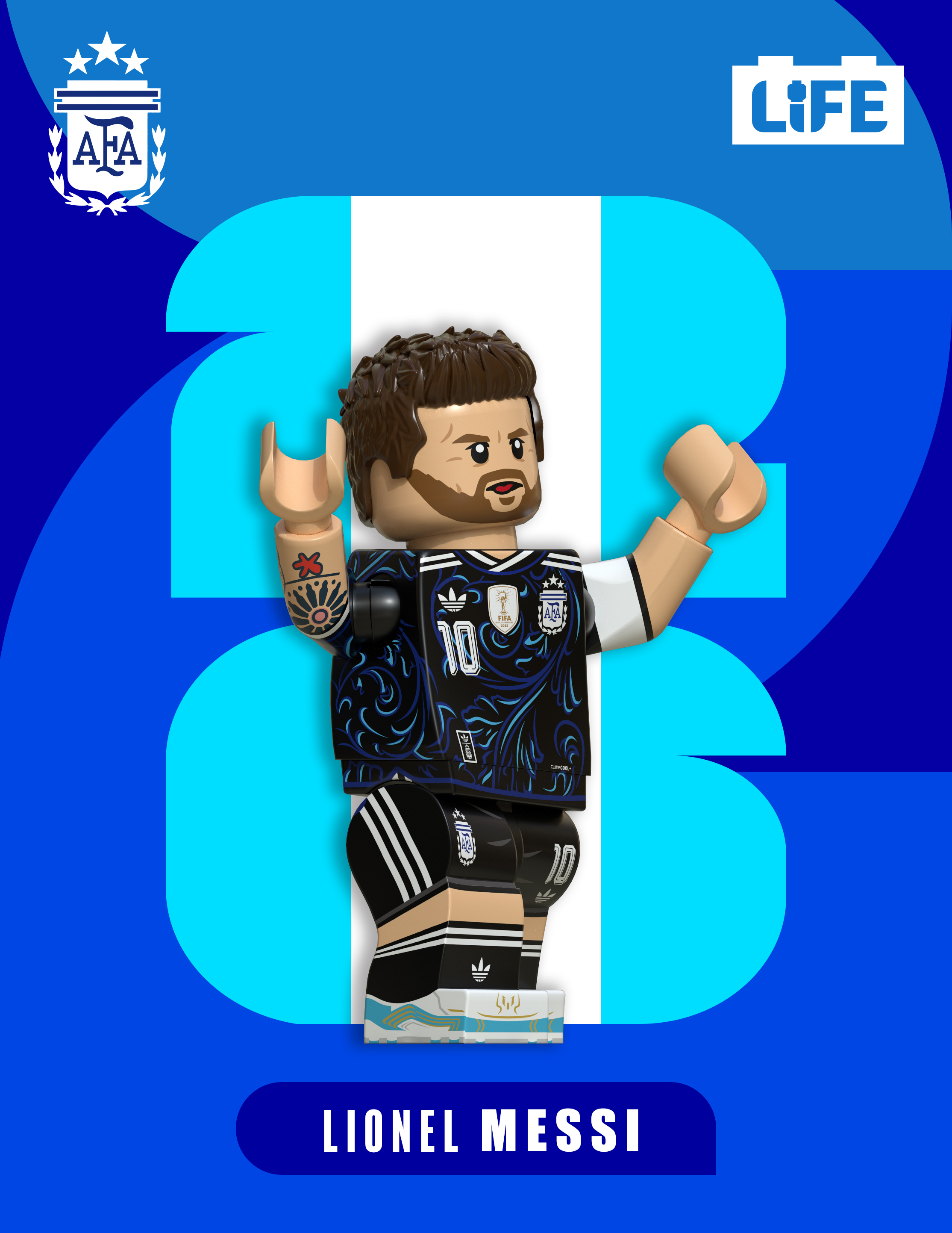 【Preorder】【Life Brick】Messi