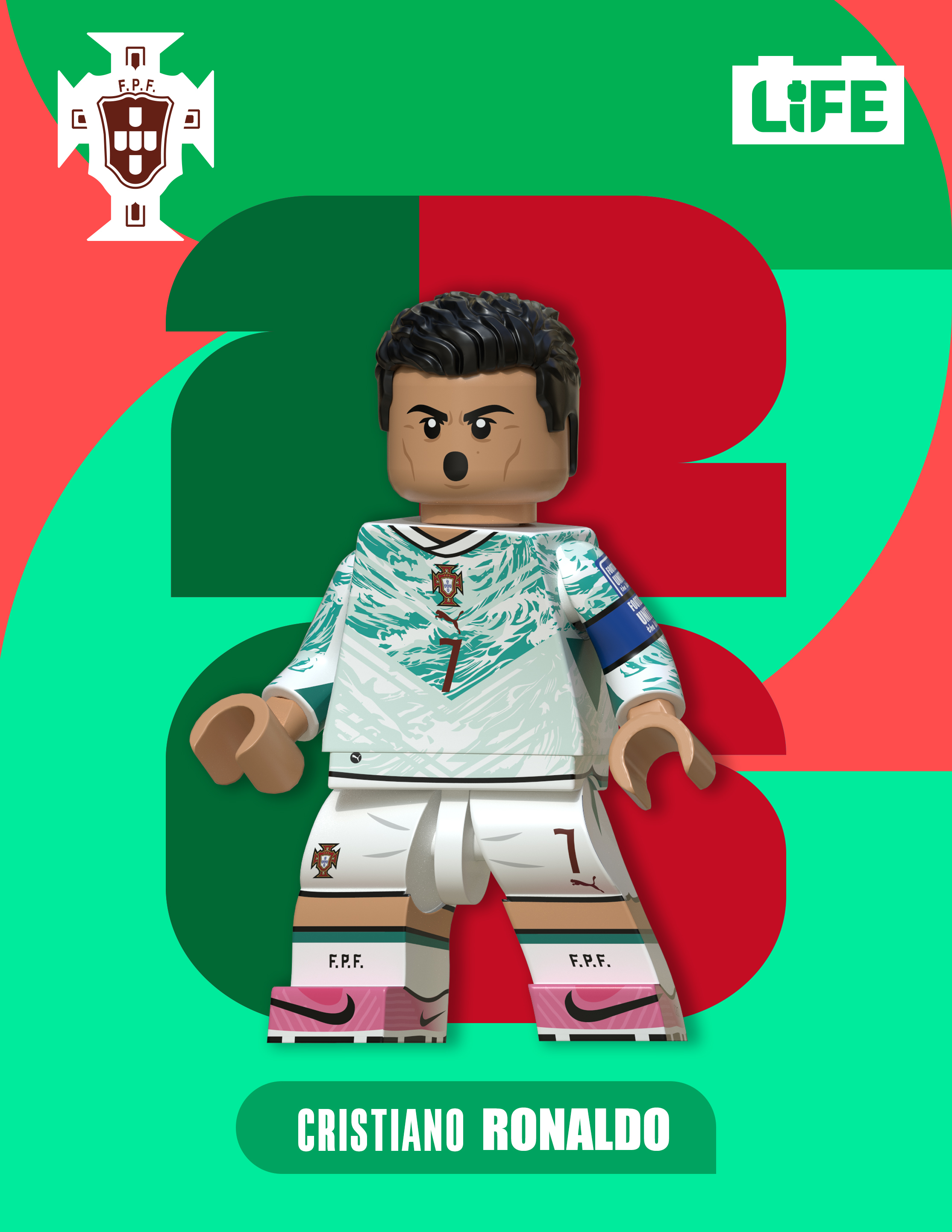 【Preorder】【Life Brick】C Ronaldo