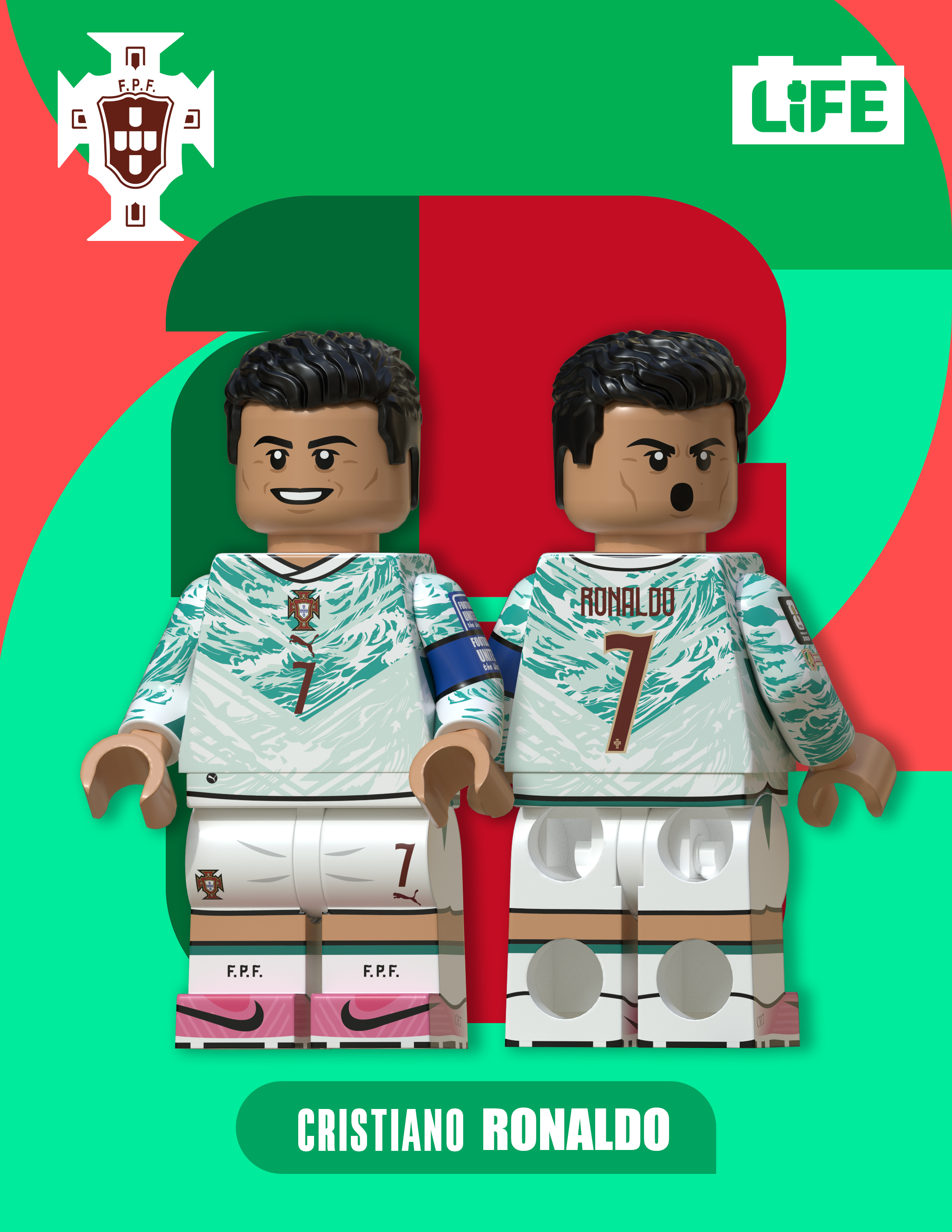 【Preorder】【Life Brick】C Ronaldo