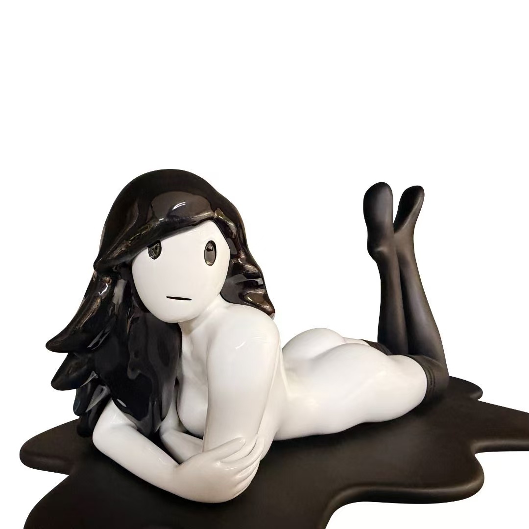 Apportfolio 天野健 Takeru Amano VENUS Black Sculpture 維納斯雕塑