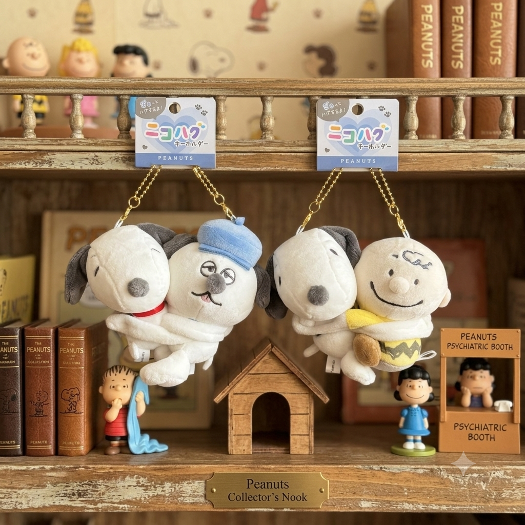 【最新發售】JP Snoopy 超麻糬抱抱公仔 2件裝 5595 5588 TK260722