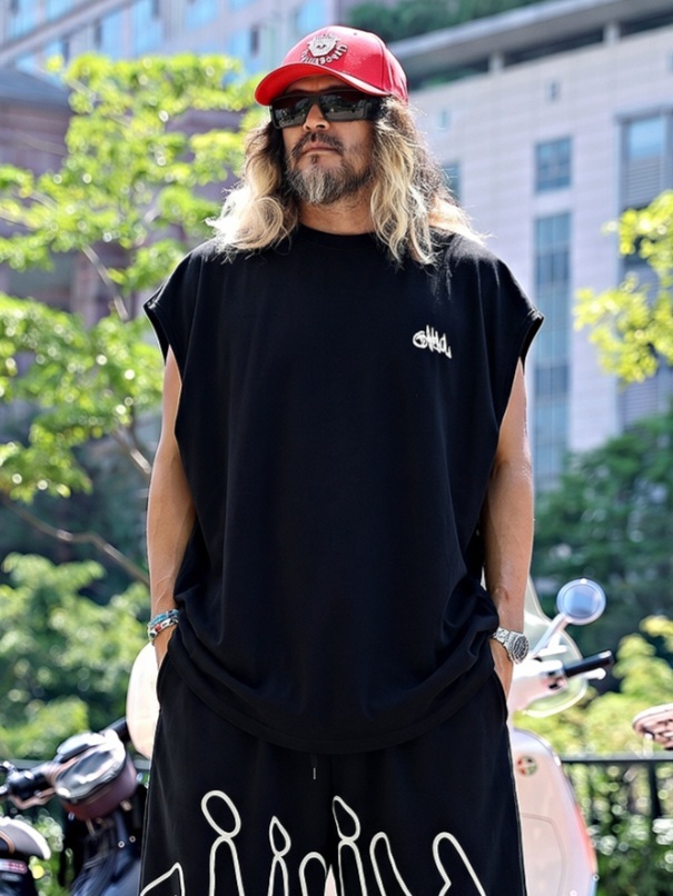 Summer square vest