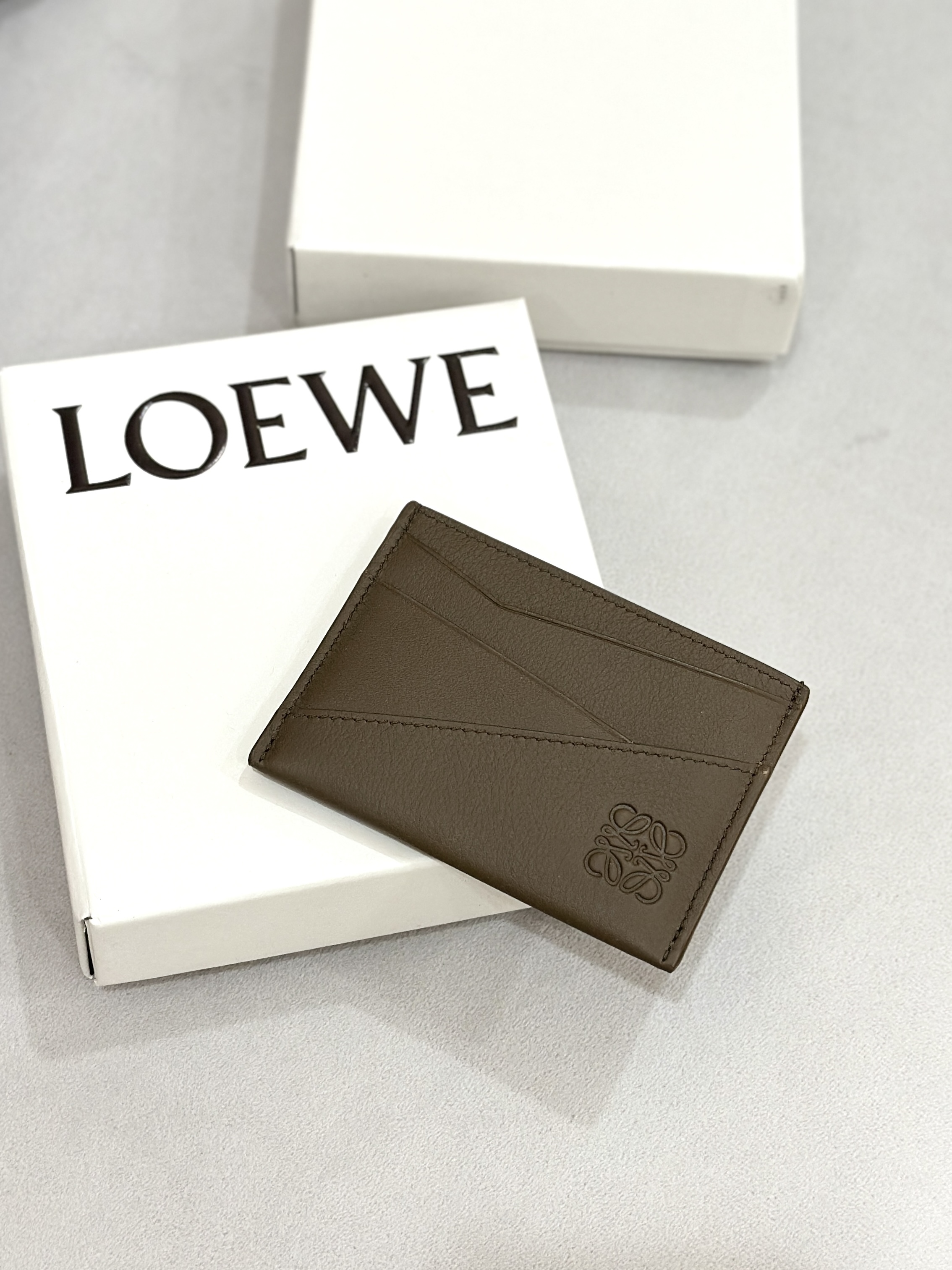 LOEWE Puzzle Plain Cardholder