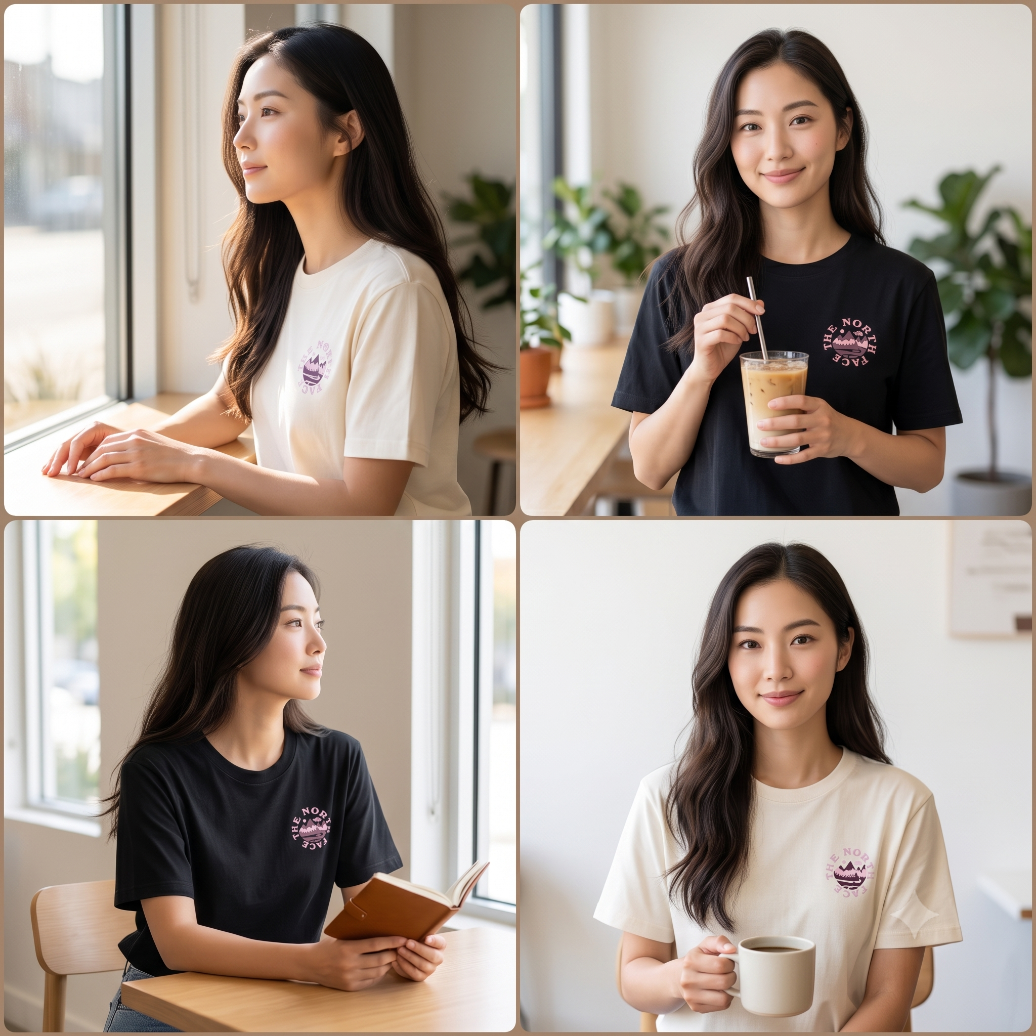 THE NORTH FACE 女大人 山脈小圖 造型 短TEE (正常版) (3色)