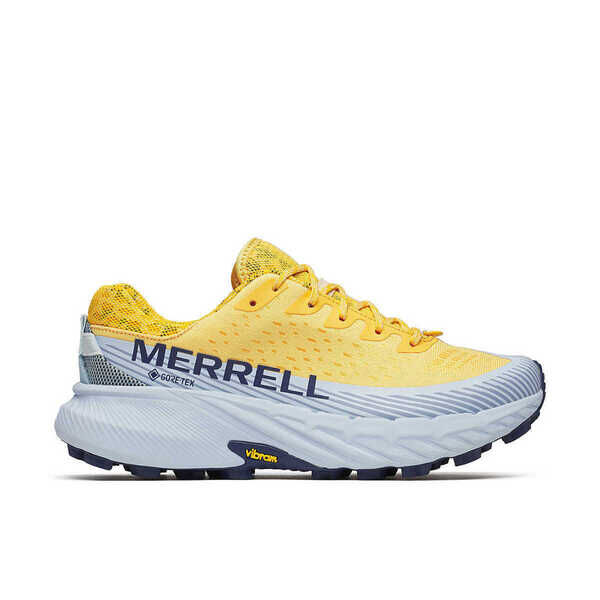 Merrell Agility Peak 5 GtxML068366女 登山 越野鞋 Gtx防水 抓地力 透氣 黃藍