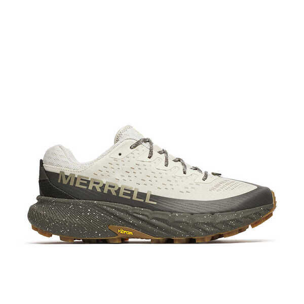 Merrell Agility Peak 5 ML068697 男 戶外 登山 越野鞋 抓地力 透氣 米 灰