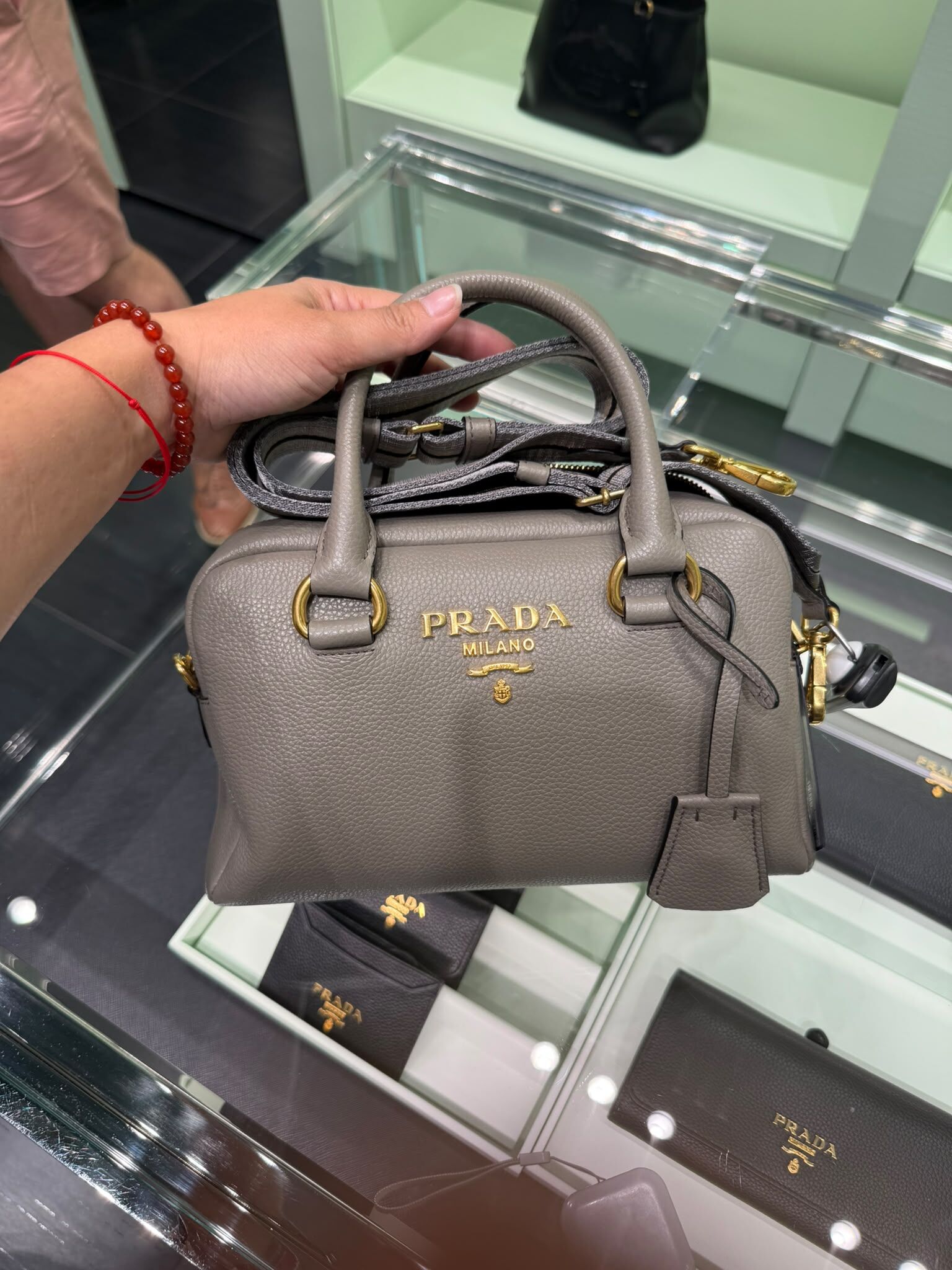 LYS02127 Prada Boston Bag