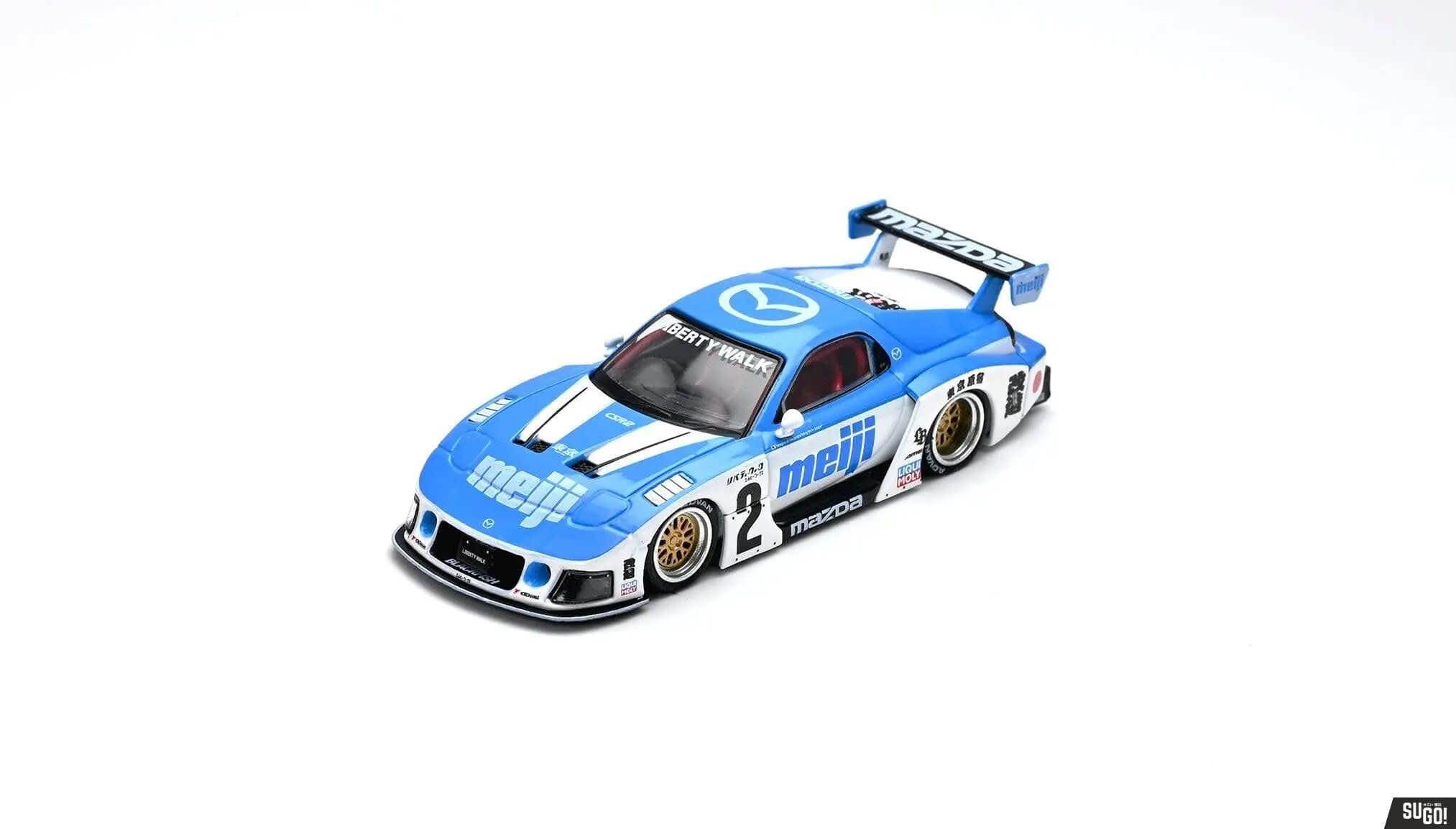 [預訂] INNO64 - 1/64 - 萬事得MAZDA RX7 (FD3S) LB-SUPER SILHOUETTE "MEIJI" （追蹤版本)