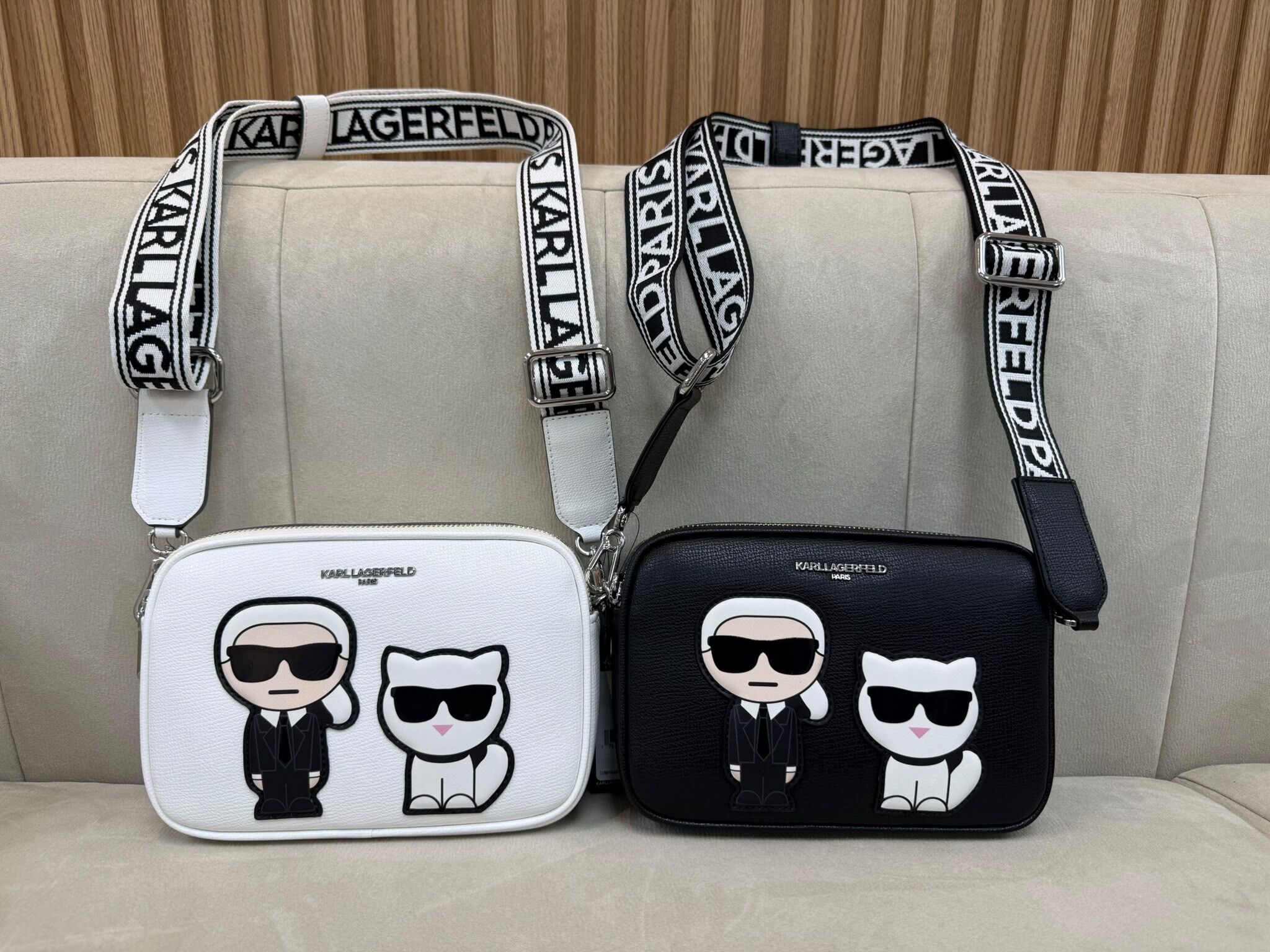 LYS02128 Karl Lagerfeld老佛爺雙層相機包