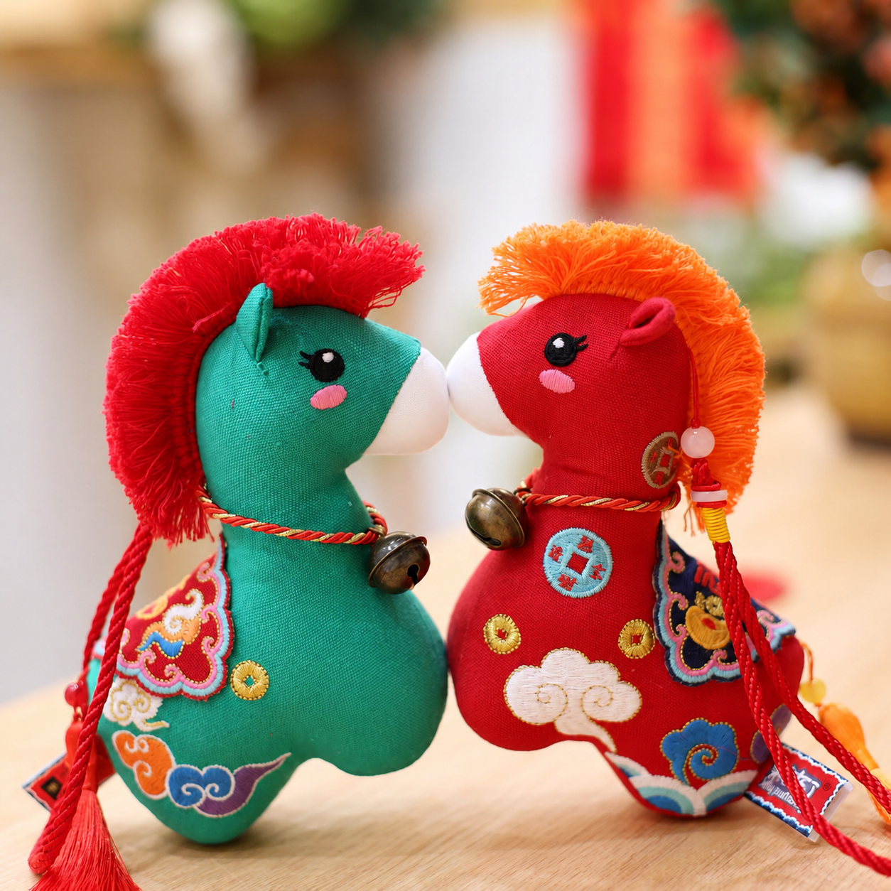馬年開運🐎 吉祥生肖馬刺繡娃娃