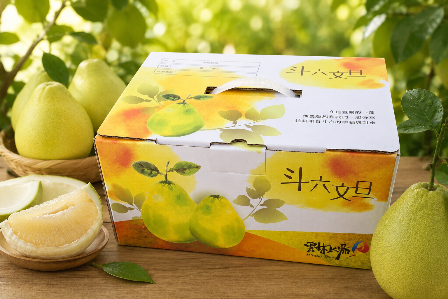 斗六院  │斗六朱丹灣文旦禮盒(9/5後出貨)