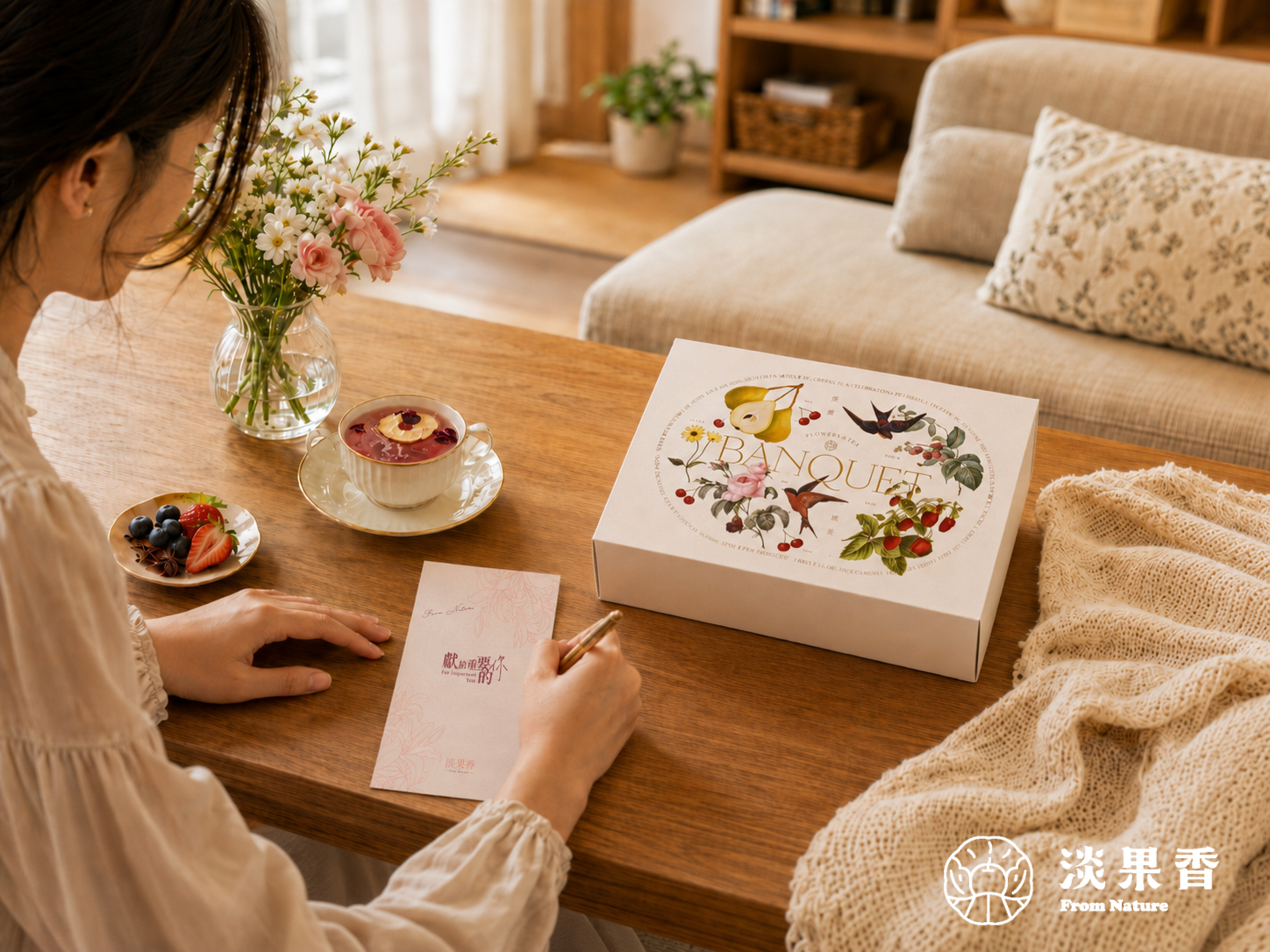 果乾水,節慶禮盒,禮盒推薦,禮盒,茶,花果茶,無添加,節慶送禮,職場,同事,辦公室,團購