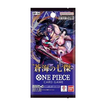 One Piece Card Game Booster Pack OP-14 蒼海的七傑