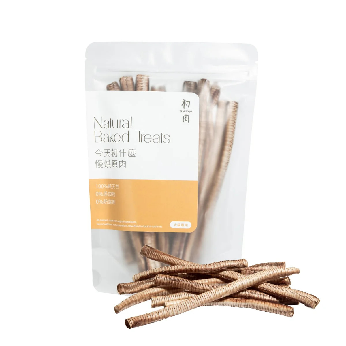【TRUERAW初肉】慢烘原肉零嘴 - 鴨脆管