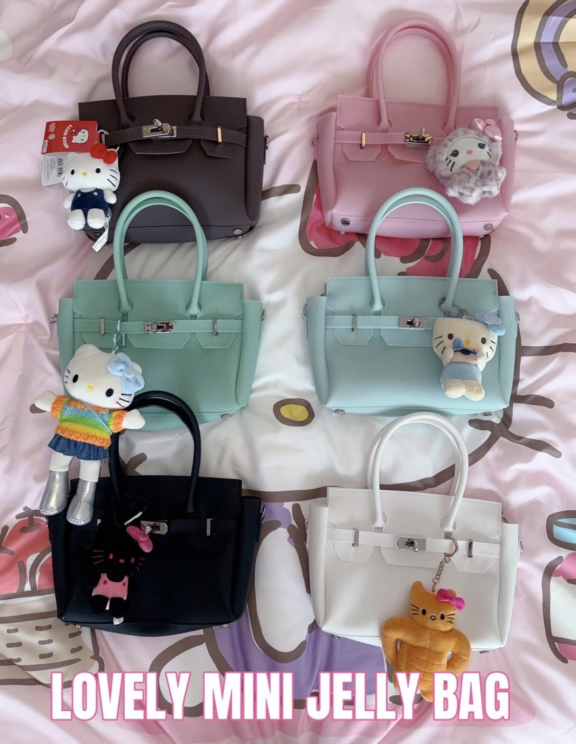 <夏日的JELLY JELLY💚💛>DEINET  JELLY MINI  BAG  六色