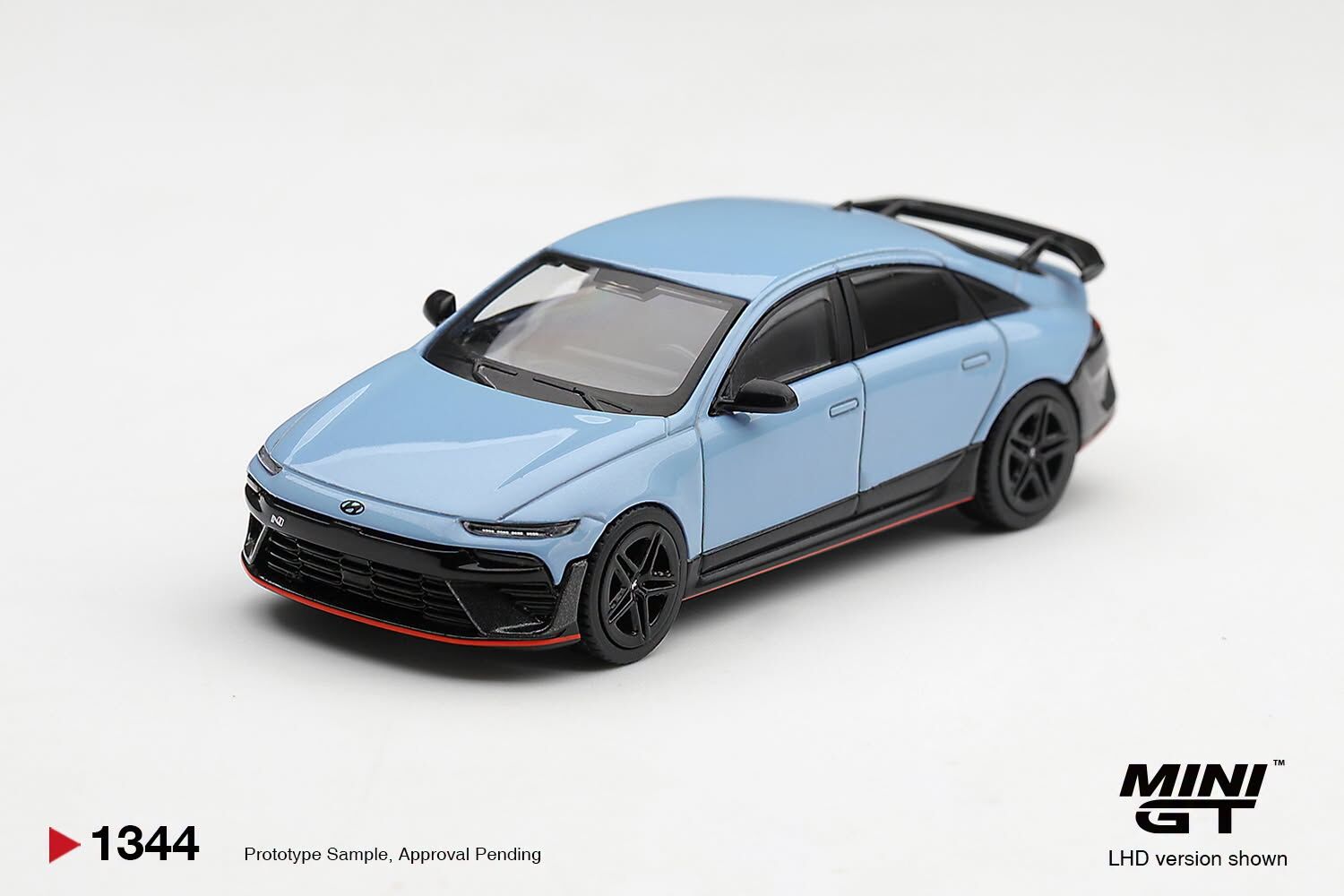 [預訂] MINI GT #1344 現代Hyundai Ioniq 6 N性能藍珍珠漆