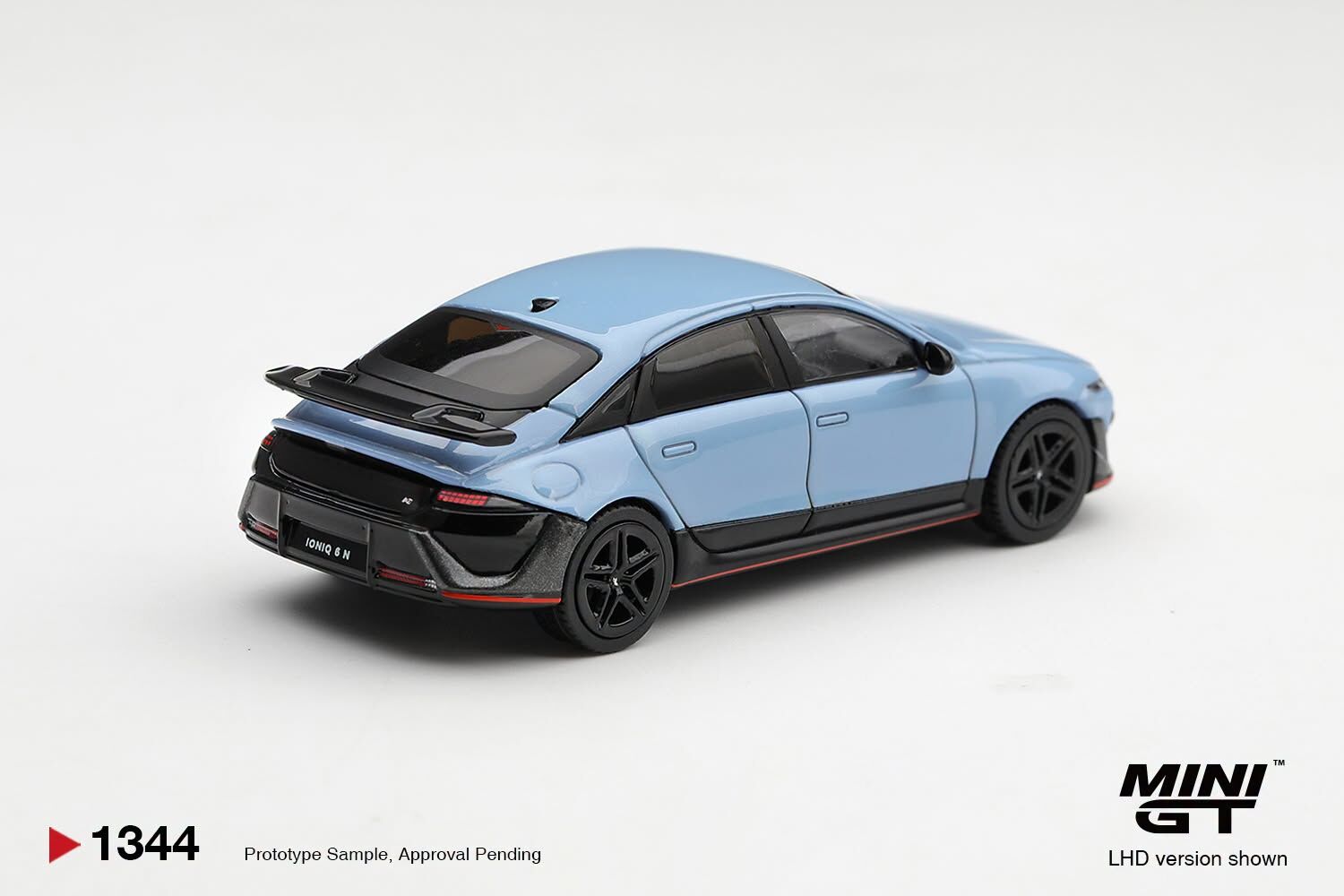 [預訂] MINI GT #1344 現代Hyundai Ioniq 6 N性能藍珍珠漆