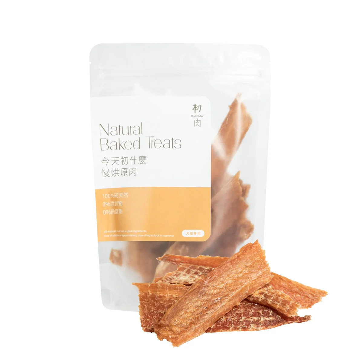 【TRUERAW初肉】慢烘原肉零嘴 - 虱目魚片