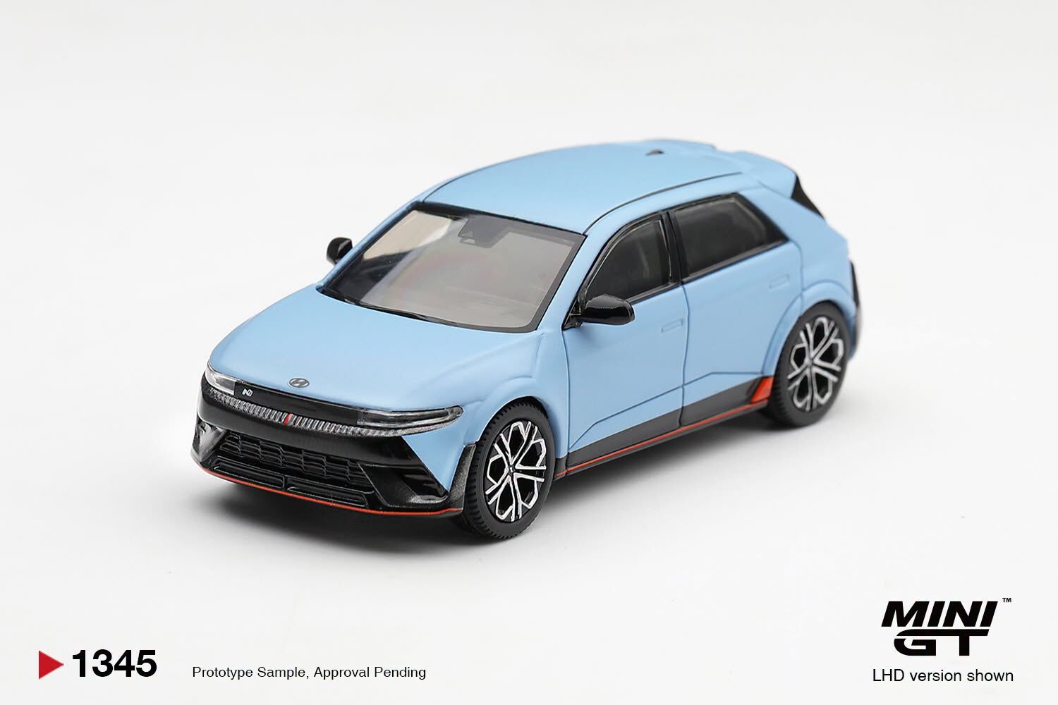 [預訂] MINI GT #1345 現代Hyundai Ioniq 5 N性能藍啞光漆