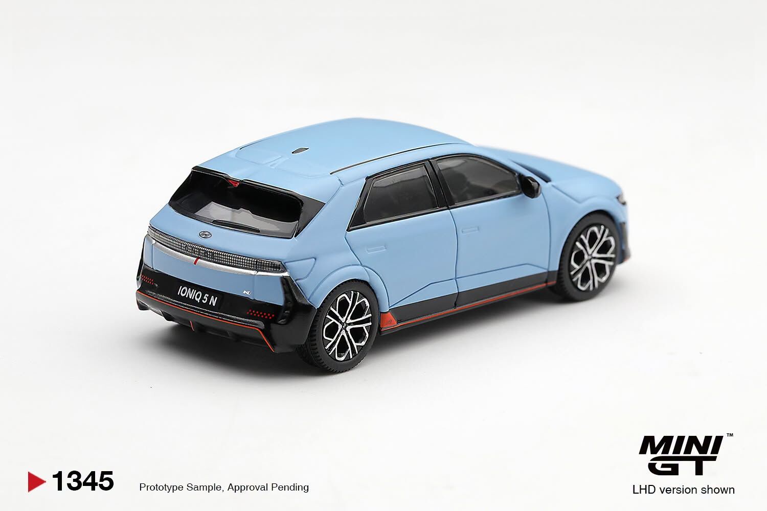 [預訂] MINI GT #1345 現代Hyundai Ioniq 5 N性能藍啞光漆