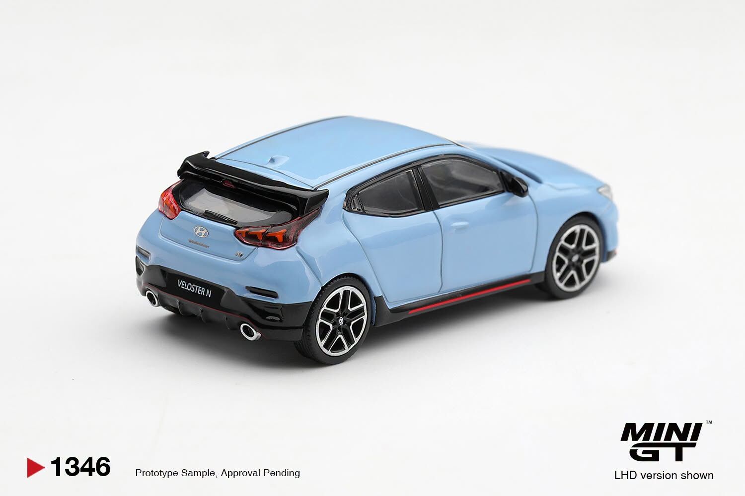 [預訂] MINI GT #1346 現代Hyundai Veloster N性能藍