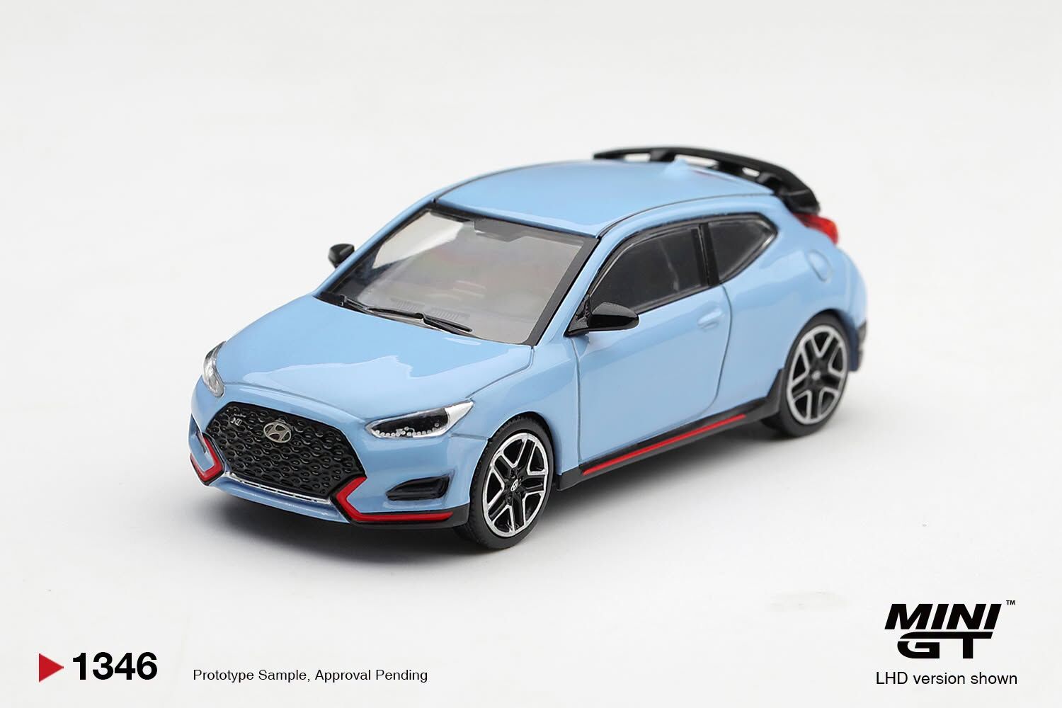 [預訂] MINI GT #1346 現代Hyundai Veloster N性能藍