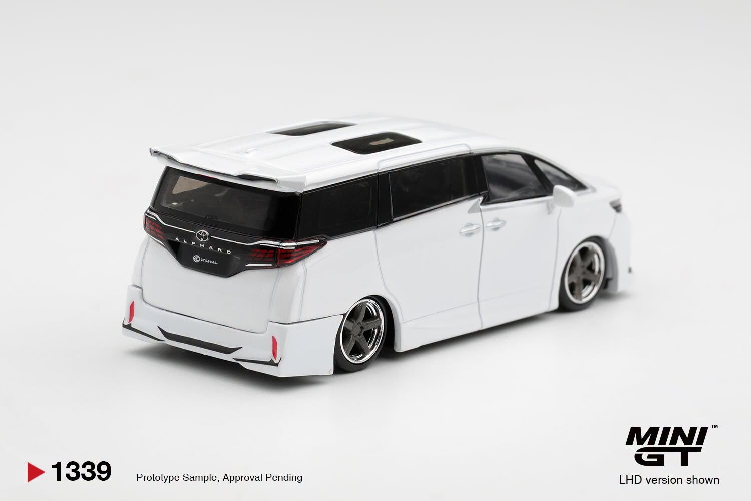 [預訂] MINI GT #1339 豐田Toyota Alphard 40 KUHL 白色 右軚