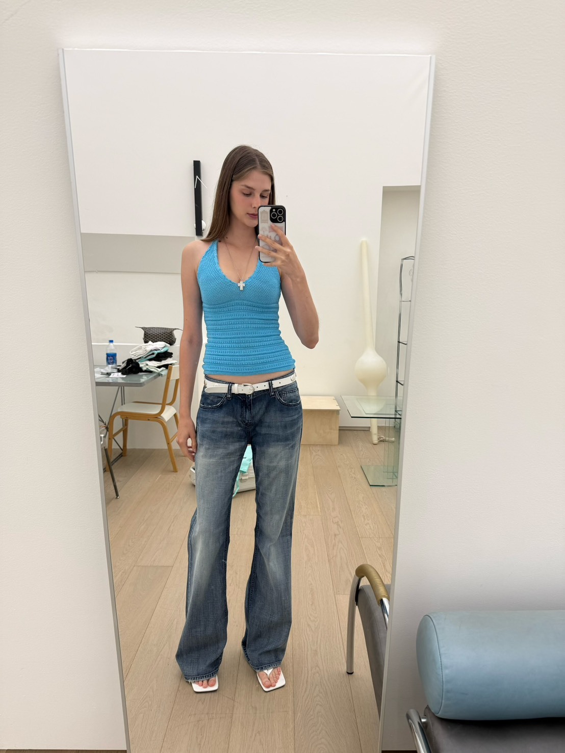 現貨! A17 MAMOO vintage jeans 刷色牛仔褲