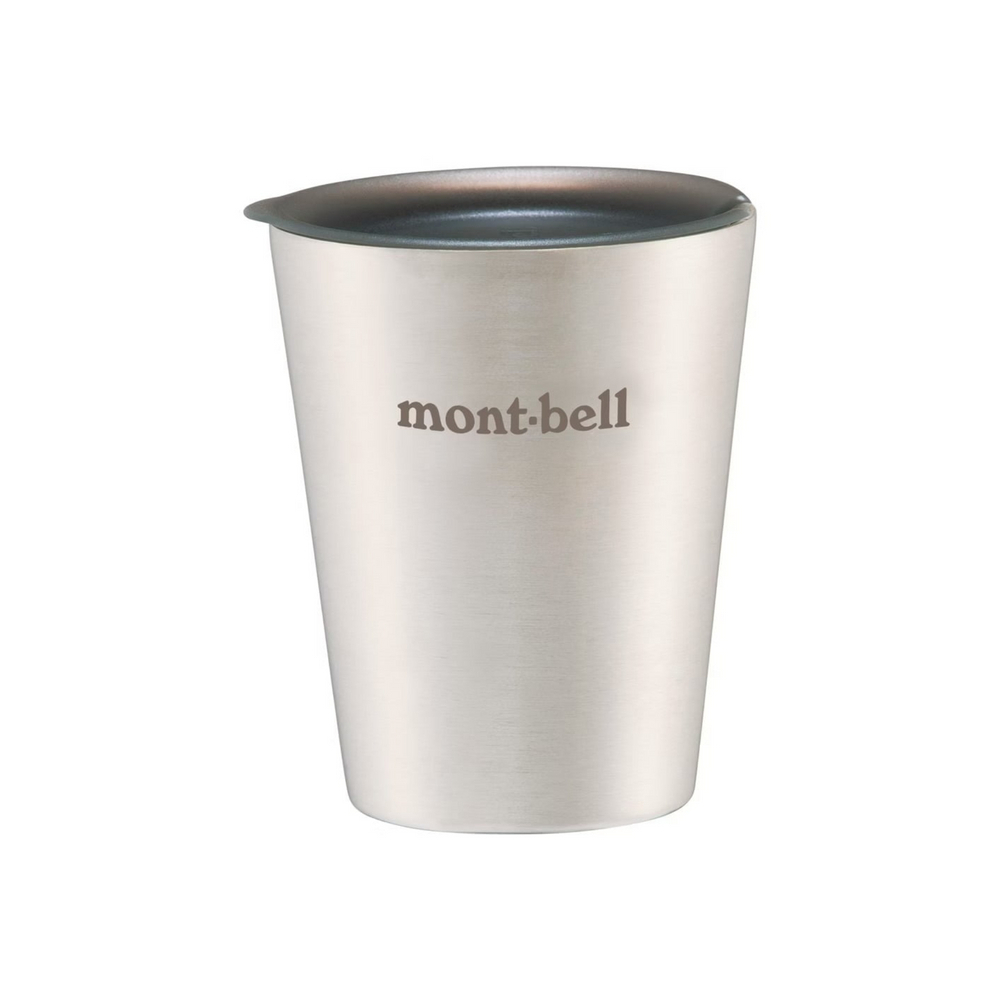 Mont-bell STAINLESS THERMO CUP 250不鏽鋼杯 附杯蓋 #1124871 [HappyOutdoor]