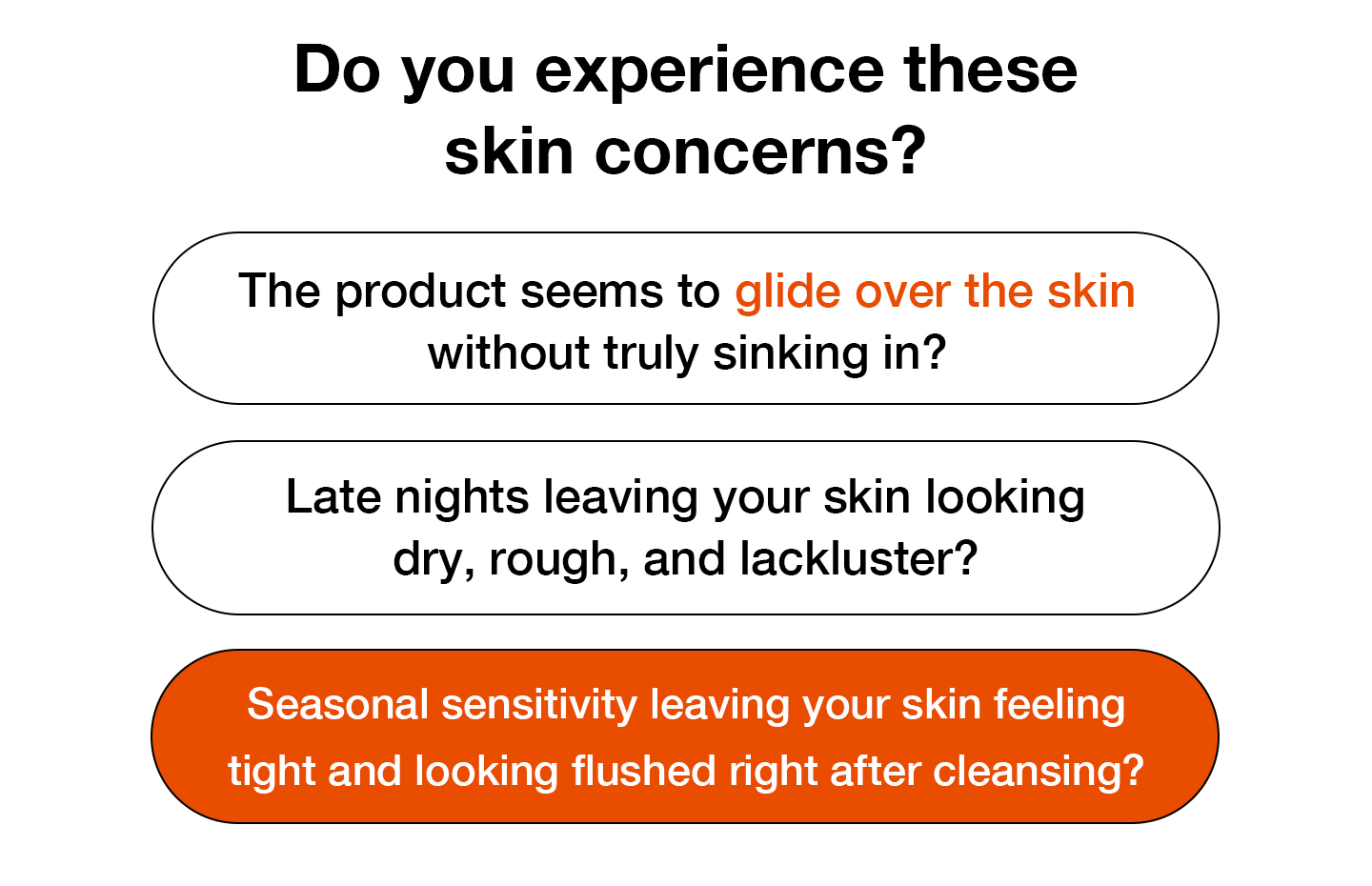 nomel Dermal Active Skin Conditioning Essence illustrating common skin concerns