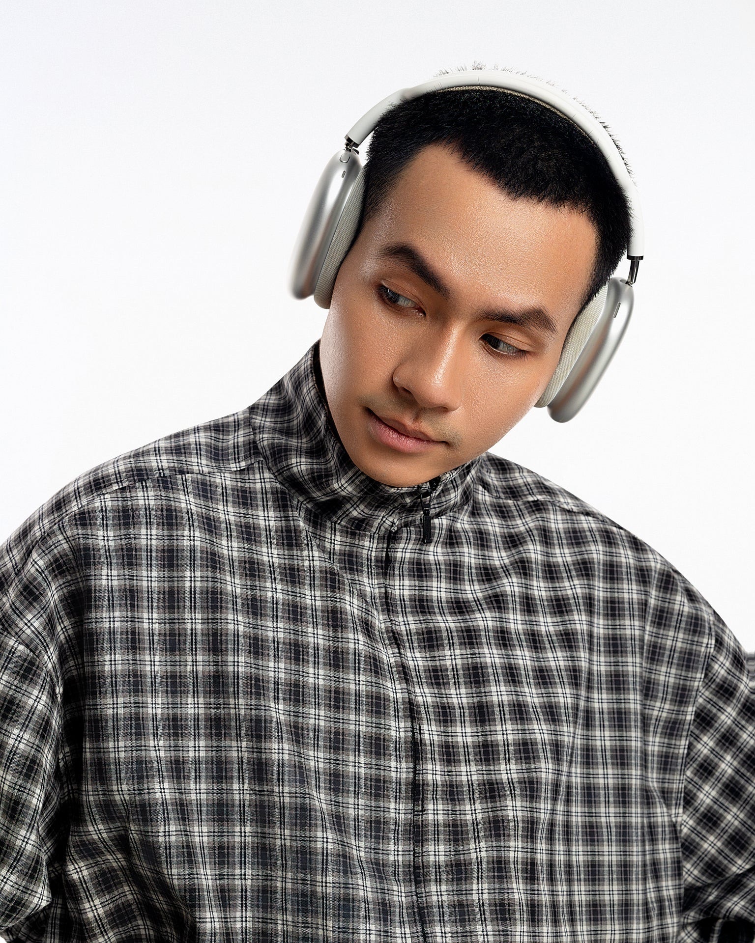 Push Push Gingham Zip Jacket