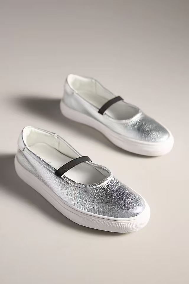 【預購】SEYCHELLES H072305 Moon Child 真皮平底鞋 (銀白色)